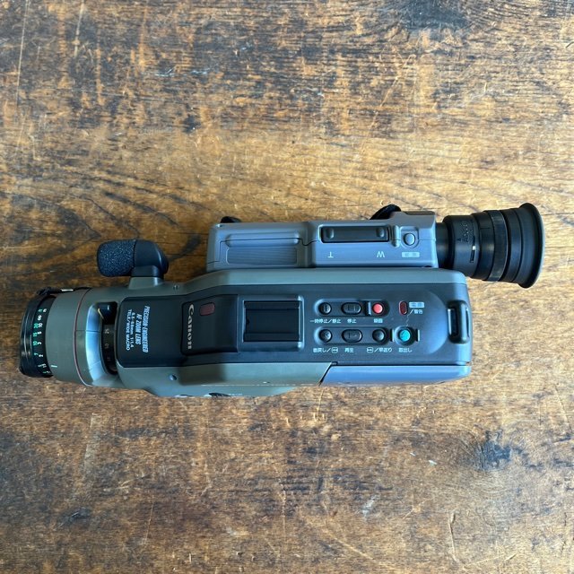 未使用長期保管品 Canon 8mmビデオカメラ E808 Canovision8 当時物 1989年 直接引取歓迎(横浜市) digjunkmarket_画像7