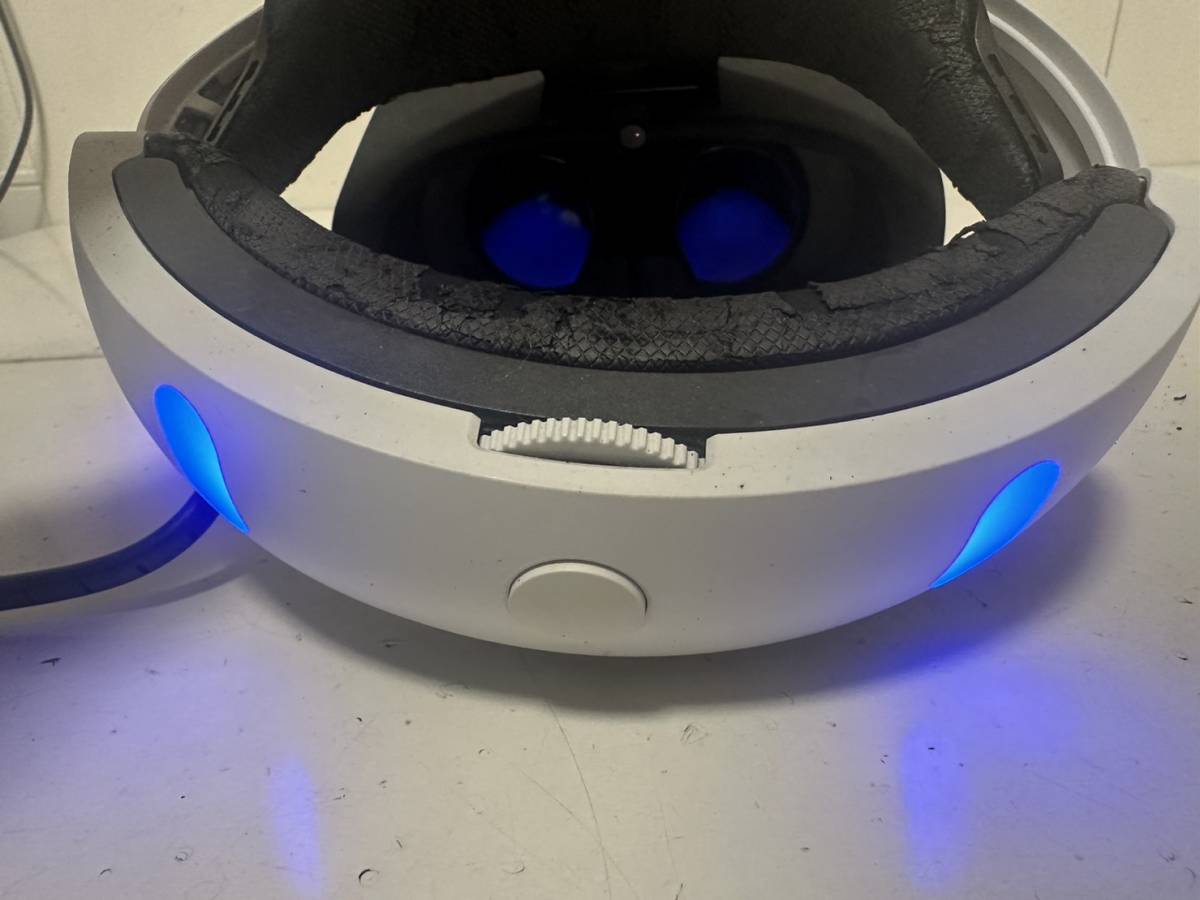 【SONY PS4 PSVR CUH-ZVR1 CUHJ-16001 本体 カメラ プロセッサーユニット ACアダプタ ケーブル】【簡易チェック/通電起動確認済み】_画像2