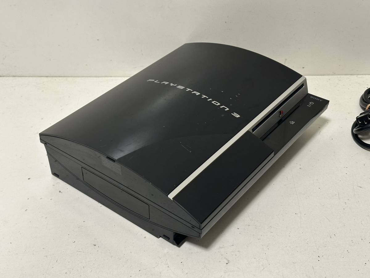 【ソニー PS3 本体セット FW 4.90/ 高容量HDD 160GBへ換装済み】CECHL00【動作確認済み】クリアブラック コントローラー_画像6