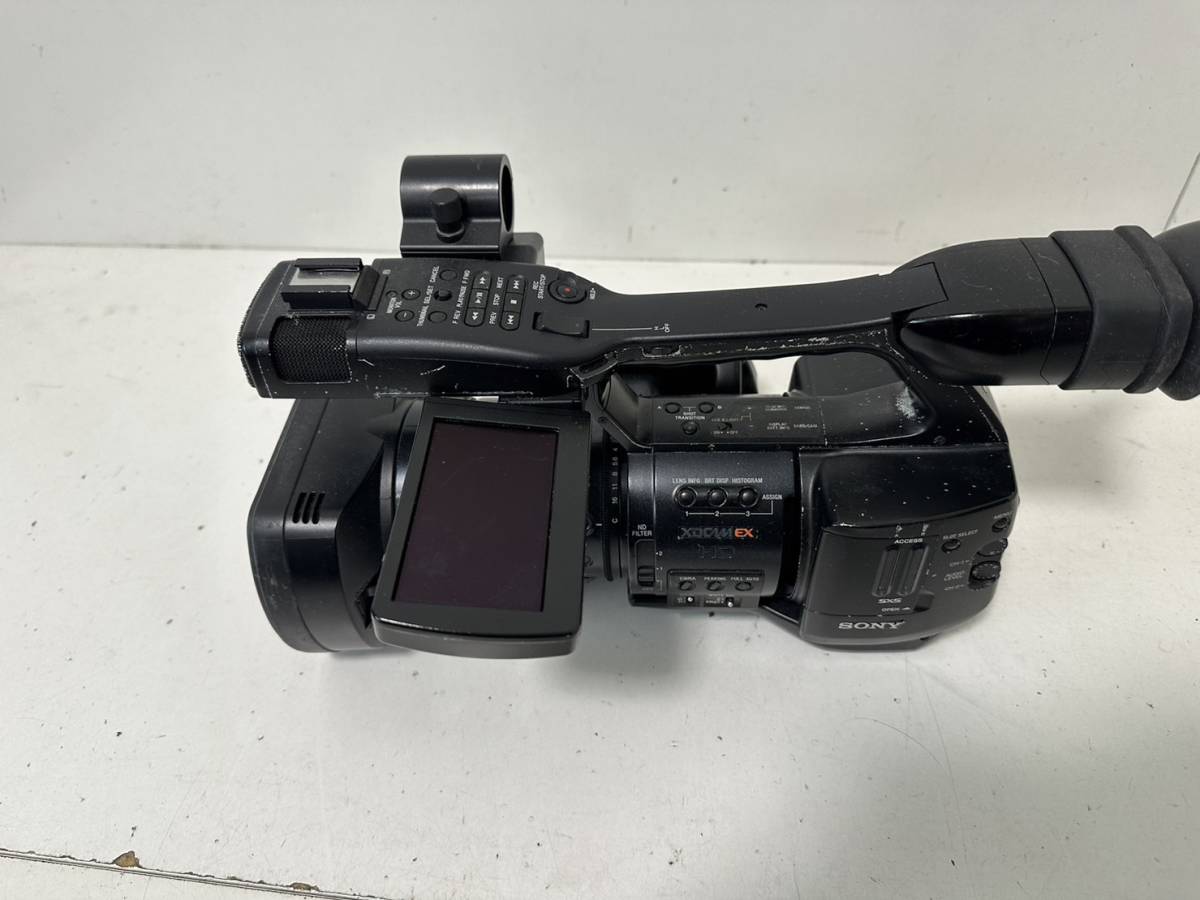 【SONY PMW-EX1R 本体 XDCAM 業務用ビデオカメラ カムコーダー 映像機材】_画像4