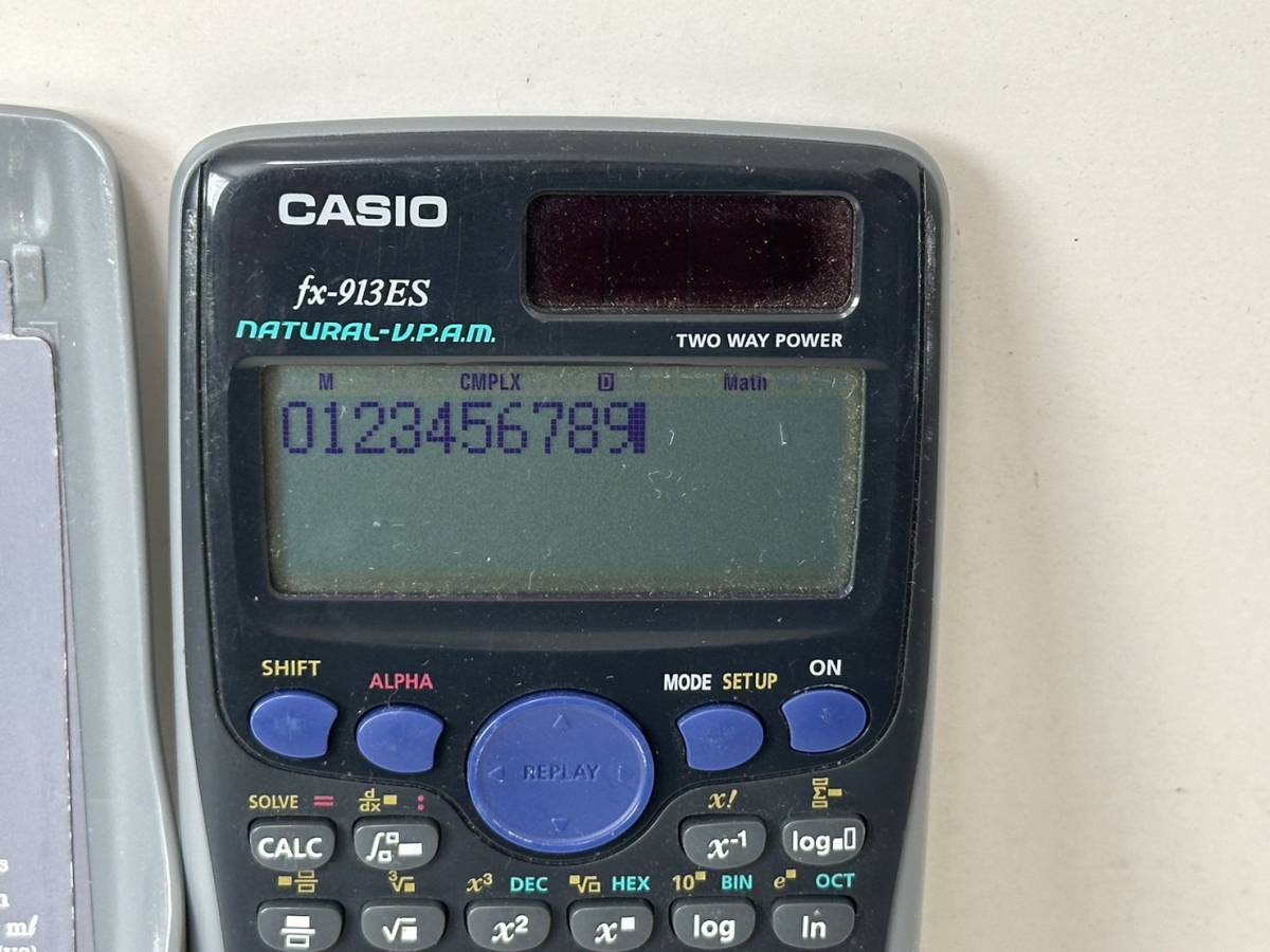 【CASIO fx-913ES 本体 カシオ 関数電卓】 _画像2