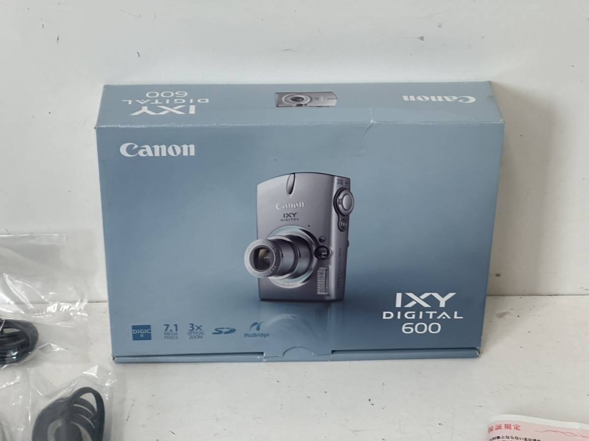 【キャノン Canon IXY DIGITAL 600 本体 コンパクトデジタルカメラ バッテリー】 _画像10