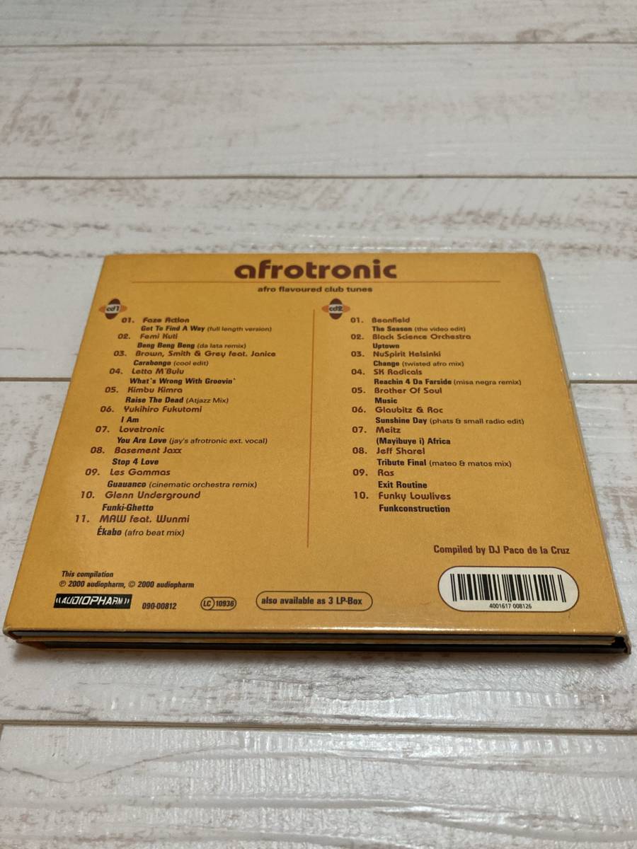 Afrotronic: Afro Flavored Club Tunes 2CD Femi Kuti, Basement Jaxx, Yukihori Fukotomi_画像2