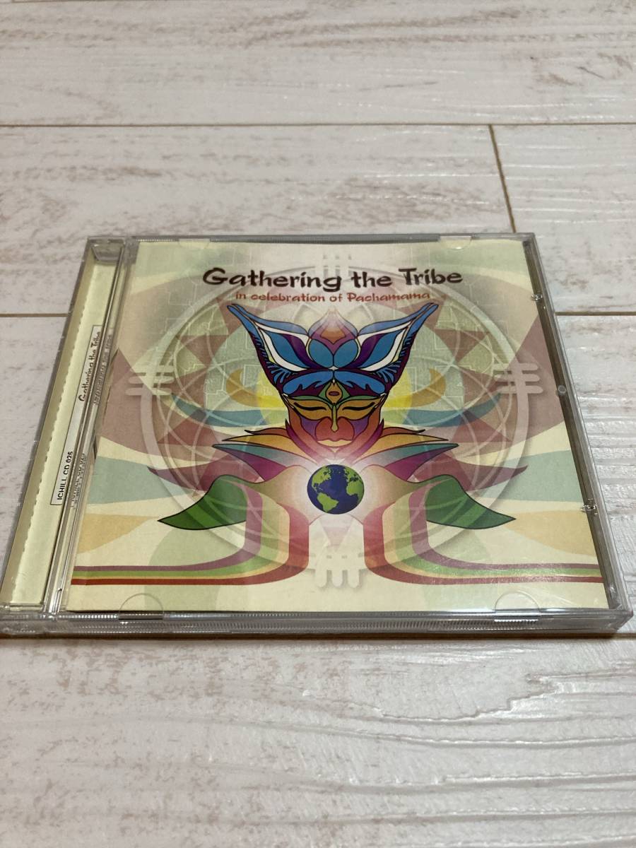 GATHERING THE TRIBE CD Interchill Dakini Records Adam Shake Gus Till ダキニ_画像1