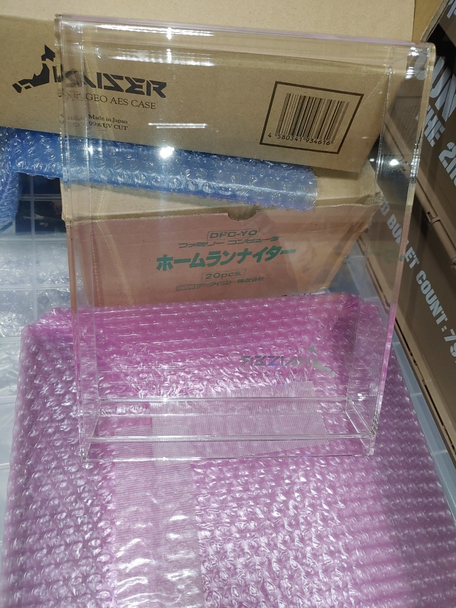 新品 未開封 4点セット ネオジオ用 UVカット カイザーケース 新品 未開封 4点セット ネオジオ用 UVカット カイザーケース