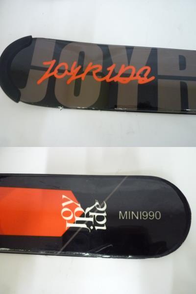 『中古品』JOYRIDE/ジョイライド ショートスキーセット 板・MINI 990（99cm）+ビンディング+ソフトブーツ（27cm）_画像4