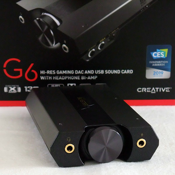 CREATIVE SOUND BLASTER X G6 USB-DAC D/Aコンバーター SB1770_画像4