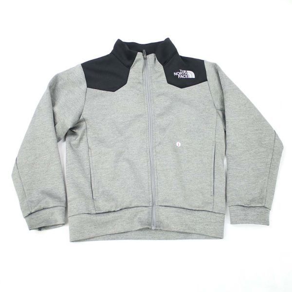 [PT12095] ザノースフェイス ジャージ キッズ グレー系 110 THE NORTH FACE / 小型便OK_画像1