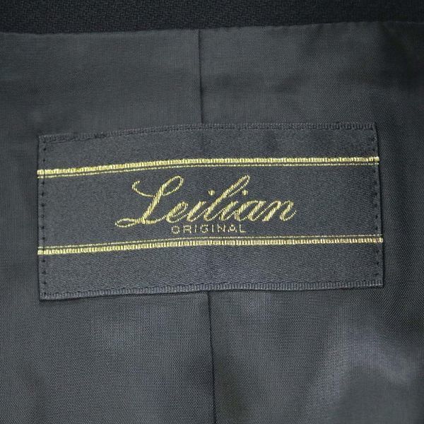 [PT12833] レリアン ジャケット テーラード ブラック系 11 Leilian_画像5