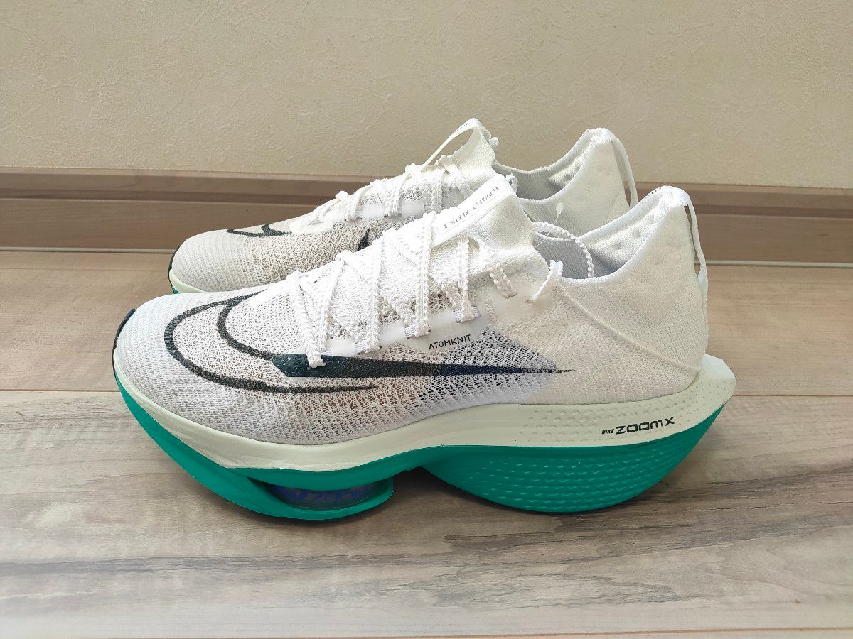 26cm 新品 NIKE AIR ZOOM ALPHAFLY NEXT%2 ナイキ アルファフライ 白 ホワイト WHITE