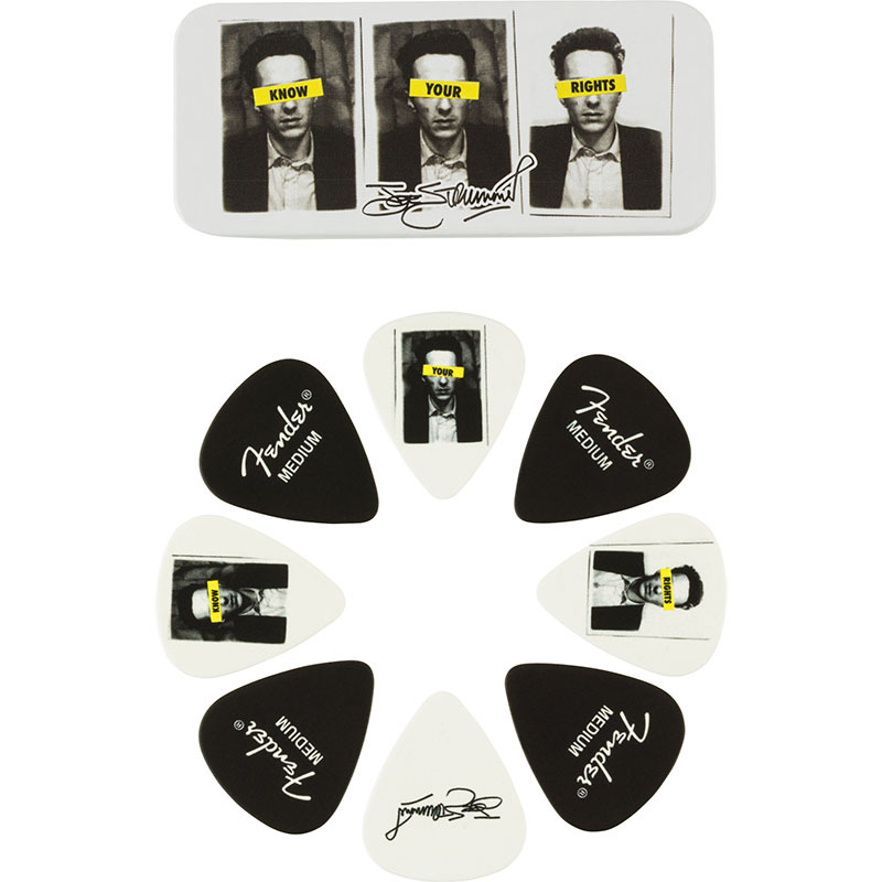 Fender Joe Strummer Pick Tin, Medium pick set ( fender )