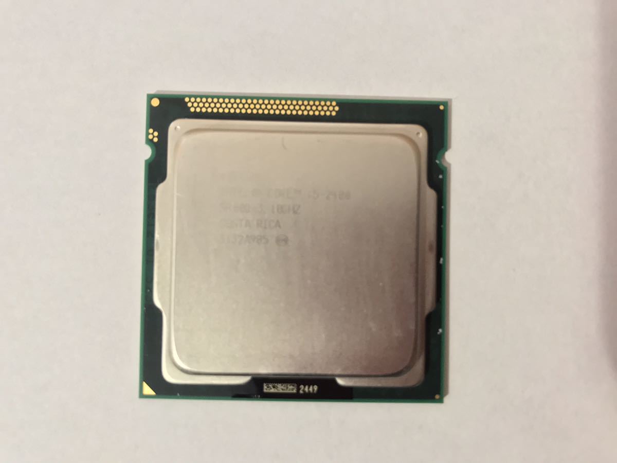 送料無料【Core i5 - 2400 インテル コアｉ5 Sandy Bridge intel CPU LGA1155】※中古品です。パソコン PC サンディブリッジ 第二世代_画像1