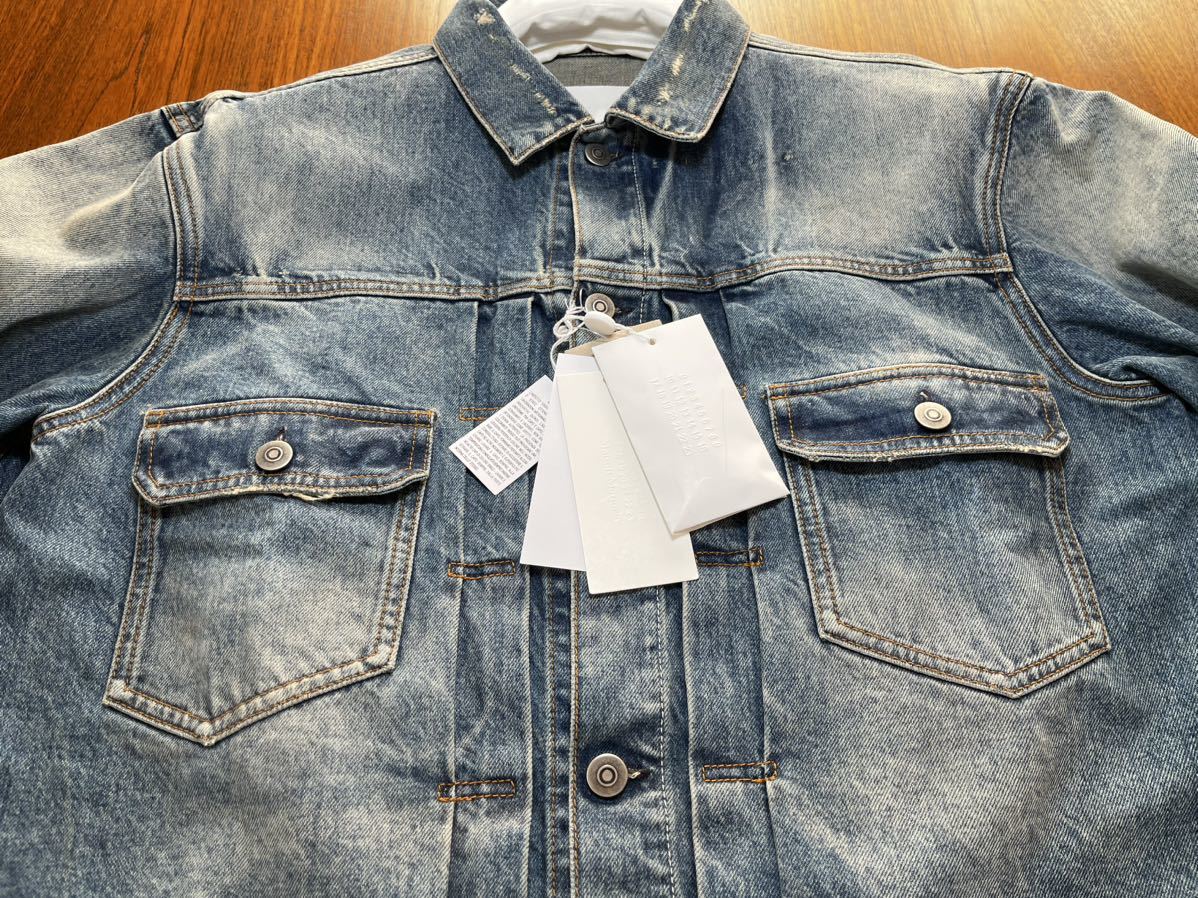 未使用 ハンガー付 23AW MAISON MARGIELA 2nd DENIM JACKET 未使用 ハンガー付 23AW MAISON MARGIELA 2nd DENIM JACKET