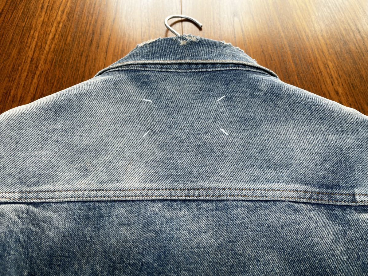 未使用 ハンガー付 23AW MAISON MARGIELA 2nd DENIM JACKET 未使用 ハンガー付 23AW MAISON MARGIELA 2nd DENIM JACKET