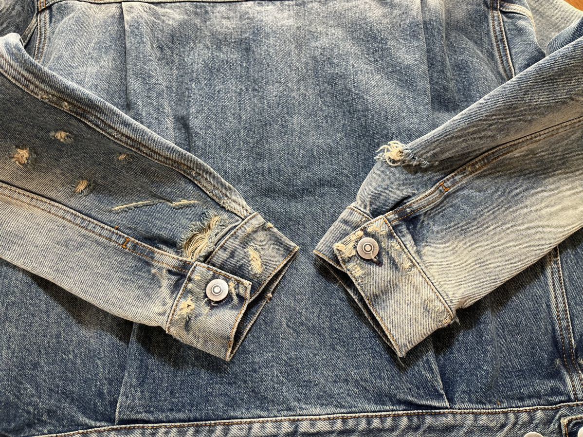 未使用 ハンガー付 23AW MAISON MARGIELA 2nd DENIM JACKET 未使用 ハンガー付 23AW MAISON MARGIELA 2nd DENIM JACKET