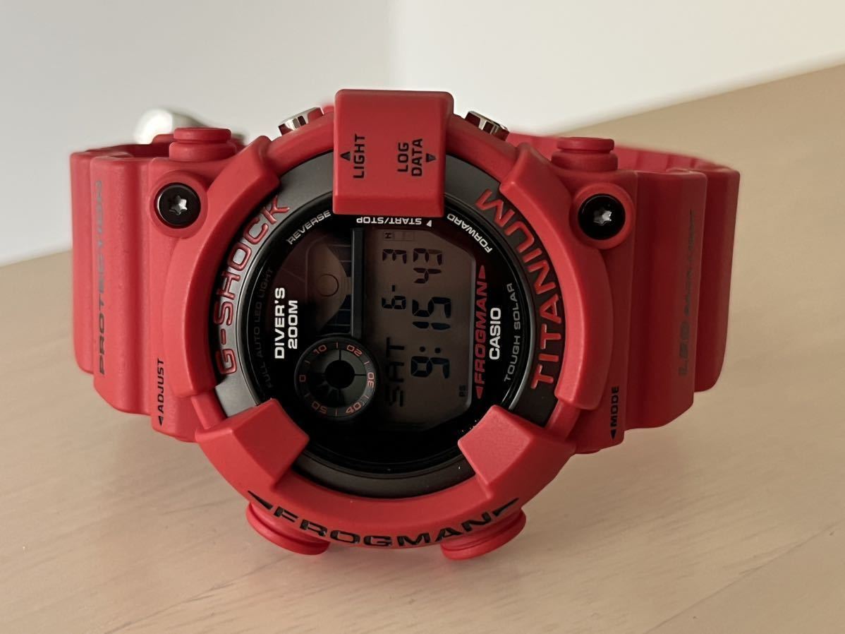 【極美品】CASIO G-SHOCK FROGMAN 30th記念モデル GW-8230NT-4JR_画像1