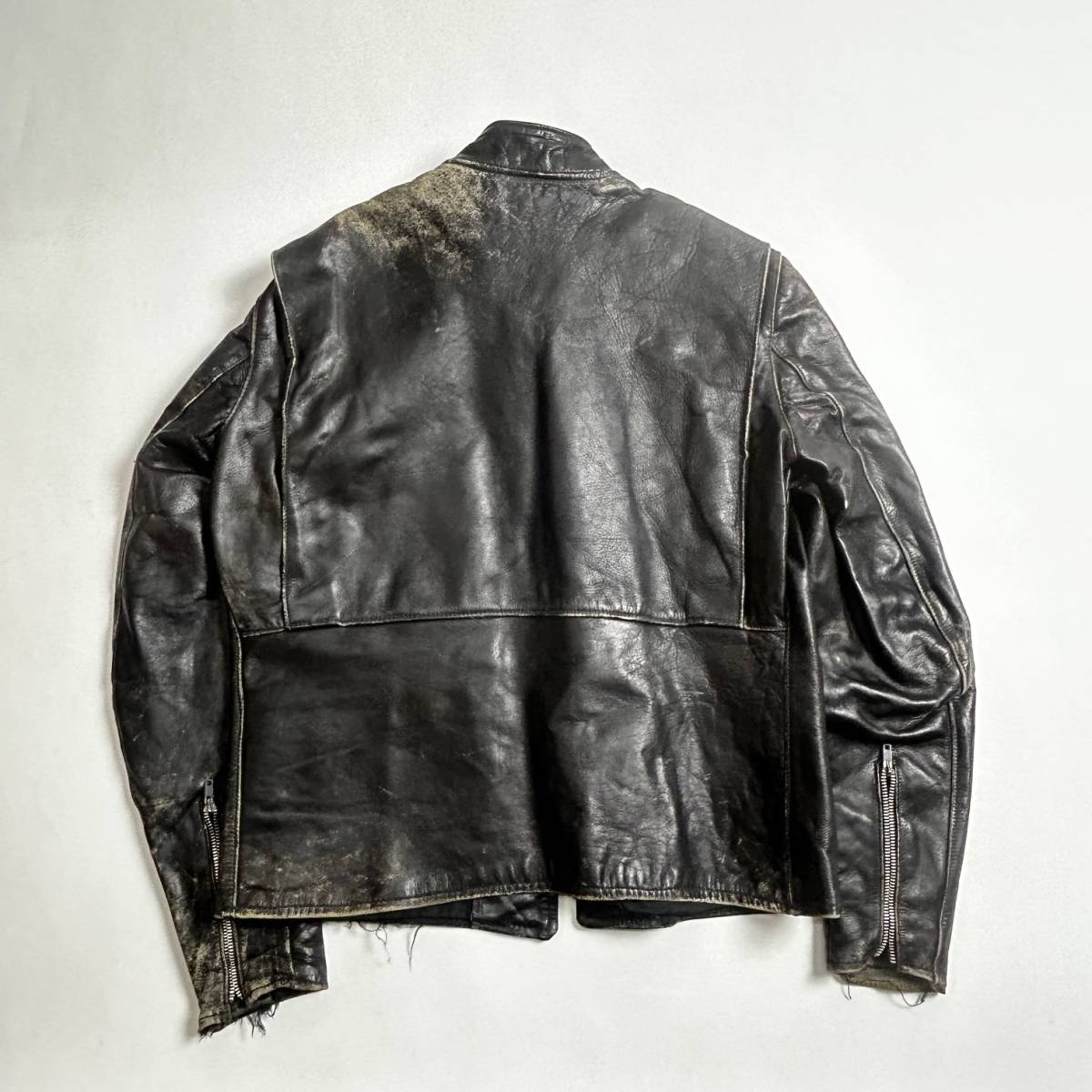60’s 70's Brooks Leather Sportswear レザージャケット 60s 70s TALONジッパー 涙タロン ヴィンテージ vintage ジャンクコンディション_画像6
