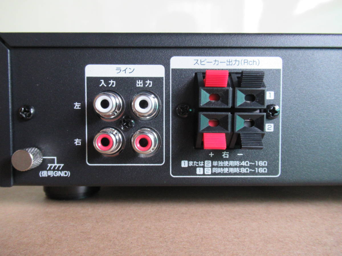 audio-technica　 業務用デジタルパワーアンプ　 AT-DA100(短期使用）_画像3