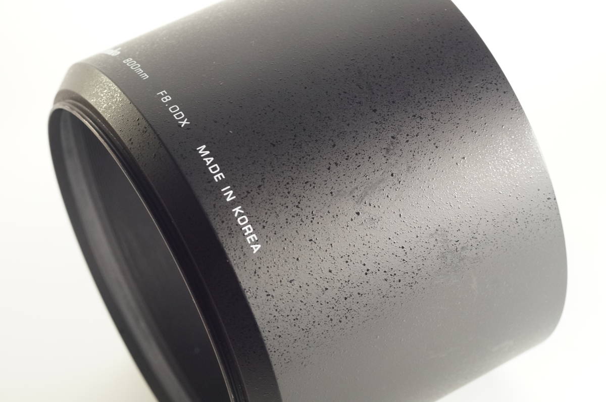 PHA01『とてもキレイ』 Kenko レンズフード 800mm F8 専用フード ミラーレンズ用 アルミレンズフード_画像5
