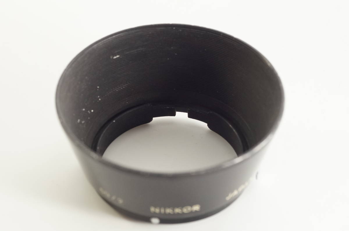 177『送料無料 並品』Nikon 50／2 NIKKOR レンジファインダーニコン S50mm F2用 40.5mm径 スナップ式 メタルフード_画像5