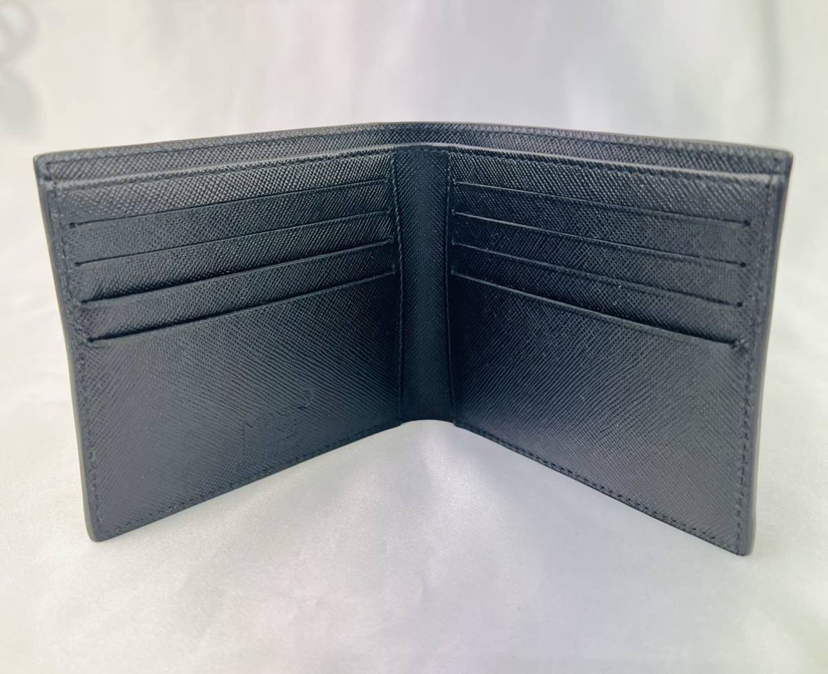 極美品 未使用 モンブラン MONT BLANC シグネチャー 二つ折り財布 ブラック 付属品付き C3_画像3