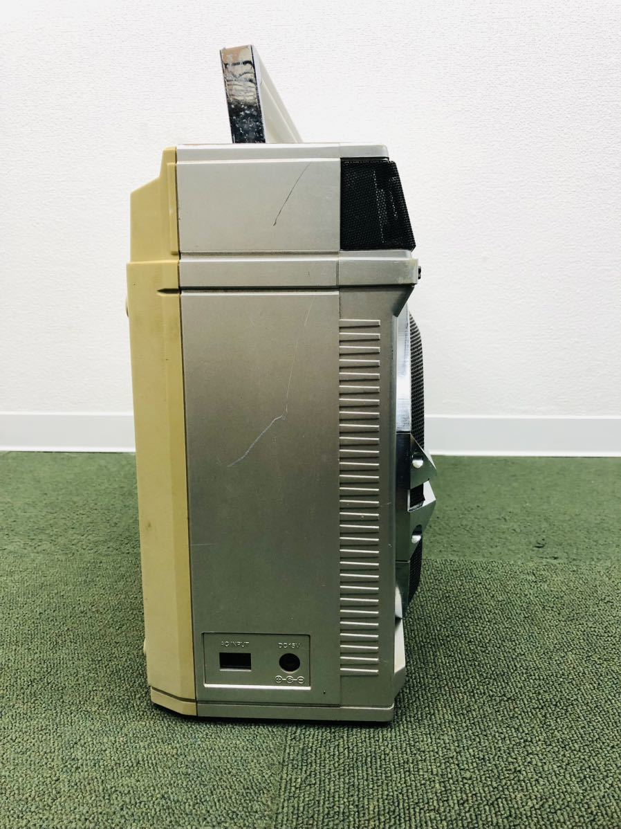 SHARP シャープ GF-535 ラジオ付き ステレオ テープレコーダー 大型ラジカセ 動作未確認 現状品 C4_画像8