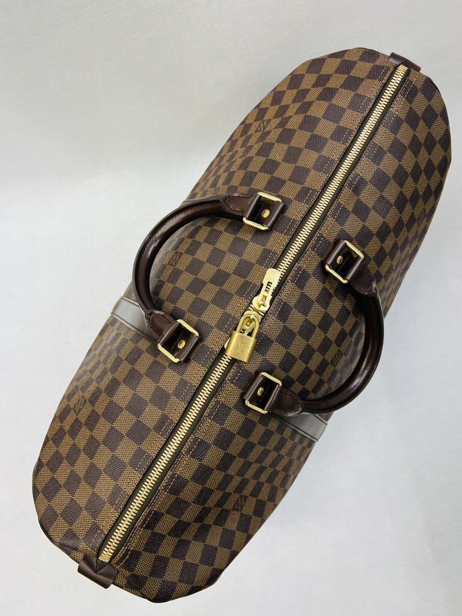 美品 LOUIS VUITTON キーポル50 ダミエ ボストンバッグ C4_画像5