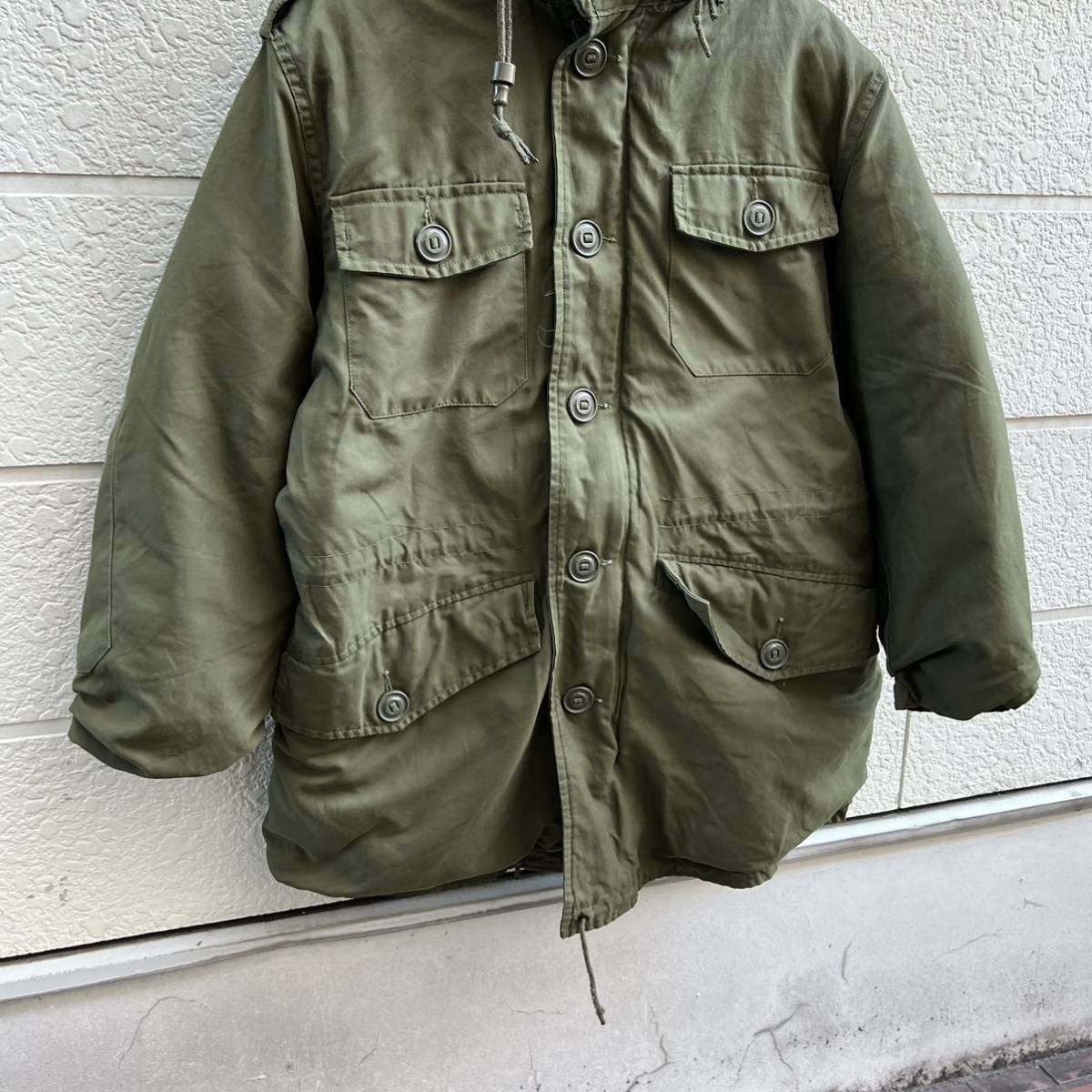 USED USA古着 カナダ軍 ジェネラルパーパス ミリタリージャケット コート canada ARMY アメリカ古着 vintage ヴィンテージ 反射板_画像5