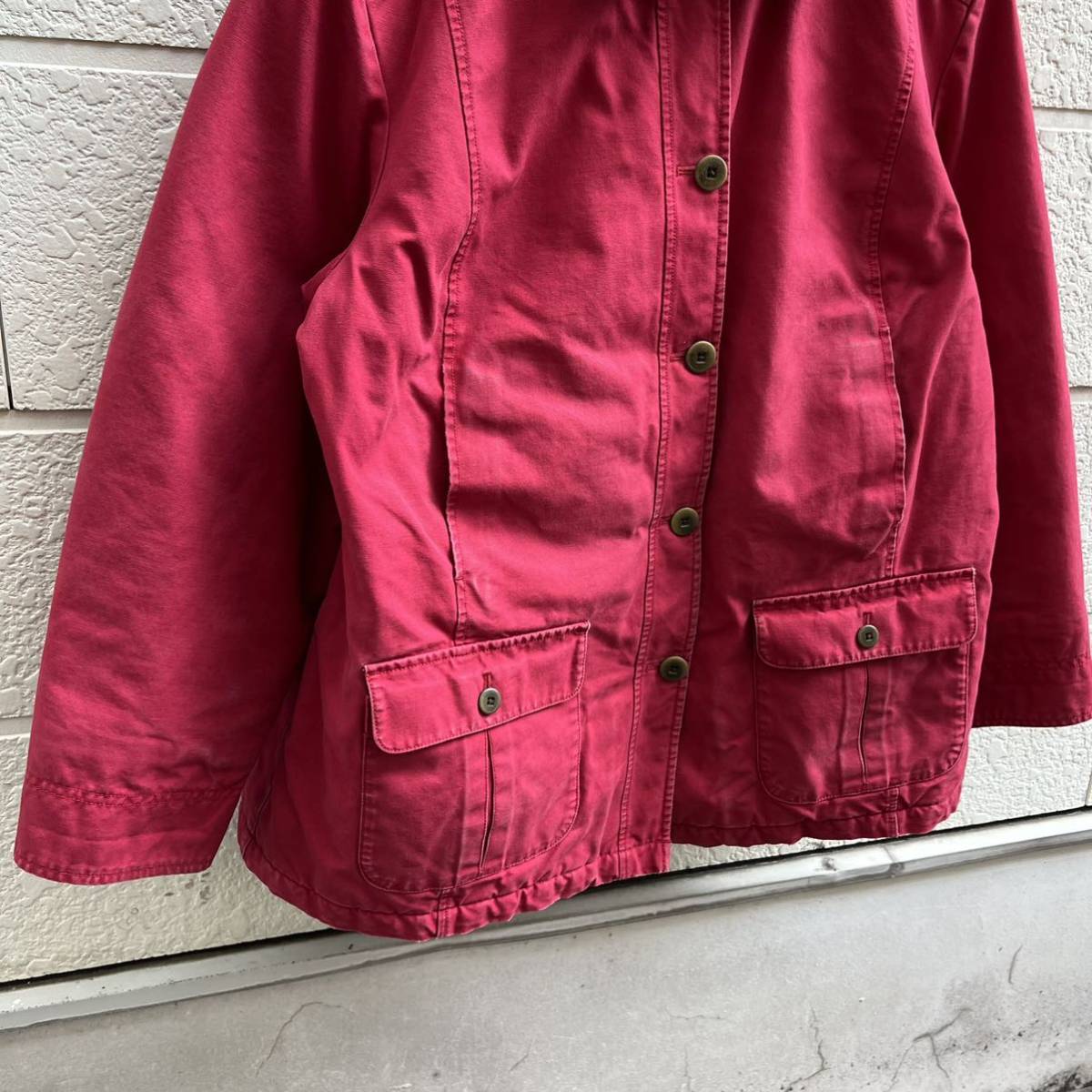 USED 古着 カバーオール ワークジャケット ハンティングジャケット 裏 キルティング L.L.Bean エルエルビーン vintage ヴィンテージ XL_画像5