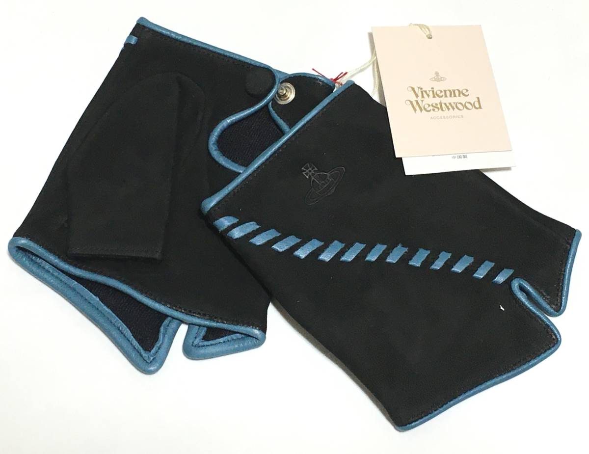 Vivienne Westwood　フィンガーレス 手袋 グローブ 羊革　ヴィヴィアンウエストウッド 　_画像1