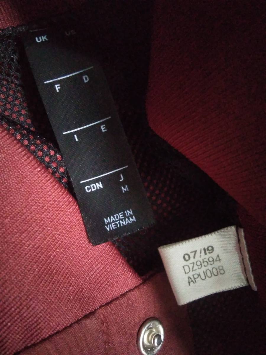  мужской M= Adidas Japan =TANGO длинный рукав pi стерео, тянуть over брейкер подкладка иметь | бордо, чёрный 3 линия | стоимость доставки 230 иен возможно 