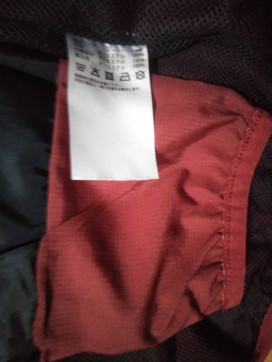  мужской M= Adidas Japan =TANGO длинный рукав pi стерео, тянуть over брейкер подкладка иметь | бордо, чёрный 3 линия | стоимость доставки 230 иен возможно 