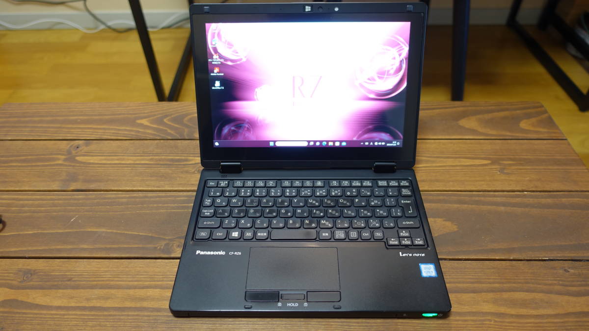 Let's note CF-RZ6 ブラック Core i5-7Y57/8GBメモリ/SSD 256GB _画像1