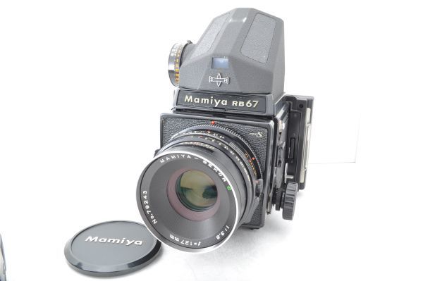 【難あり】 動作確認済 マミヤ Mamiya RB67 Pro S フィルムカメラ Mamiya-Sekor C 127mm f/3.8 #e15