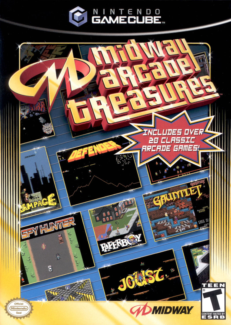 ★送料無料★北米版 Midway Arcade Treasures ミッドウェイアーケードトレジャーズ ゲームキューブ GAME CUBE_画像1