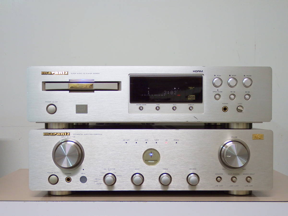 Marantz PM8100SA ver.2 ステレオプリメインアンプ マランツ 正常作動品_出品はアンプのみ。