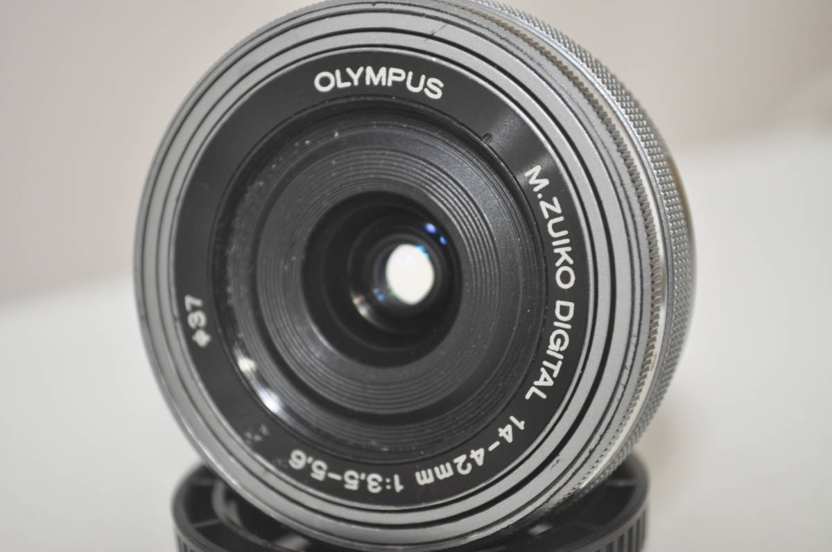 ジャンク扱い・光学きれい オリンパス OLYMPUS M.ZUIKO DIGITAL 14-42mm F3.5-5.6 EZ ED ♯A4986_画像2