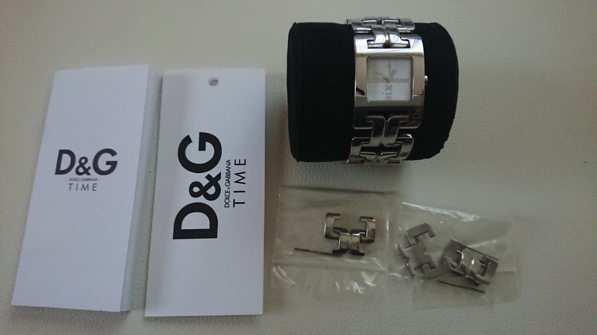 D&G DOLCE&GABBANA TIME 腕時計 動作未確認_画像1