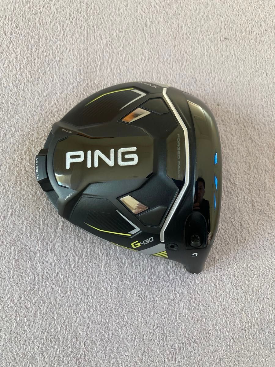 PING G430 MAX 9°度 ヘッド 単体 ヘッドカバー レンチ 日本仕様 PING G430 MAX 9°度 ヘッド 単体 ヘッドカバー レンチ 日本仕様