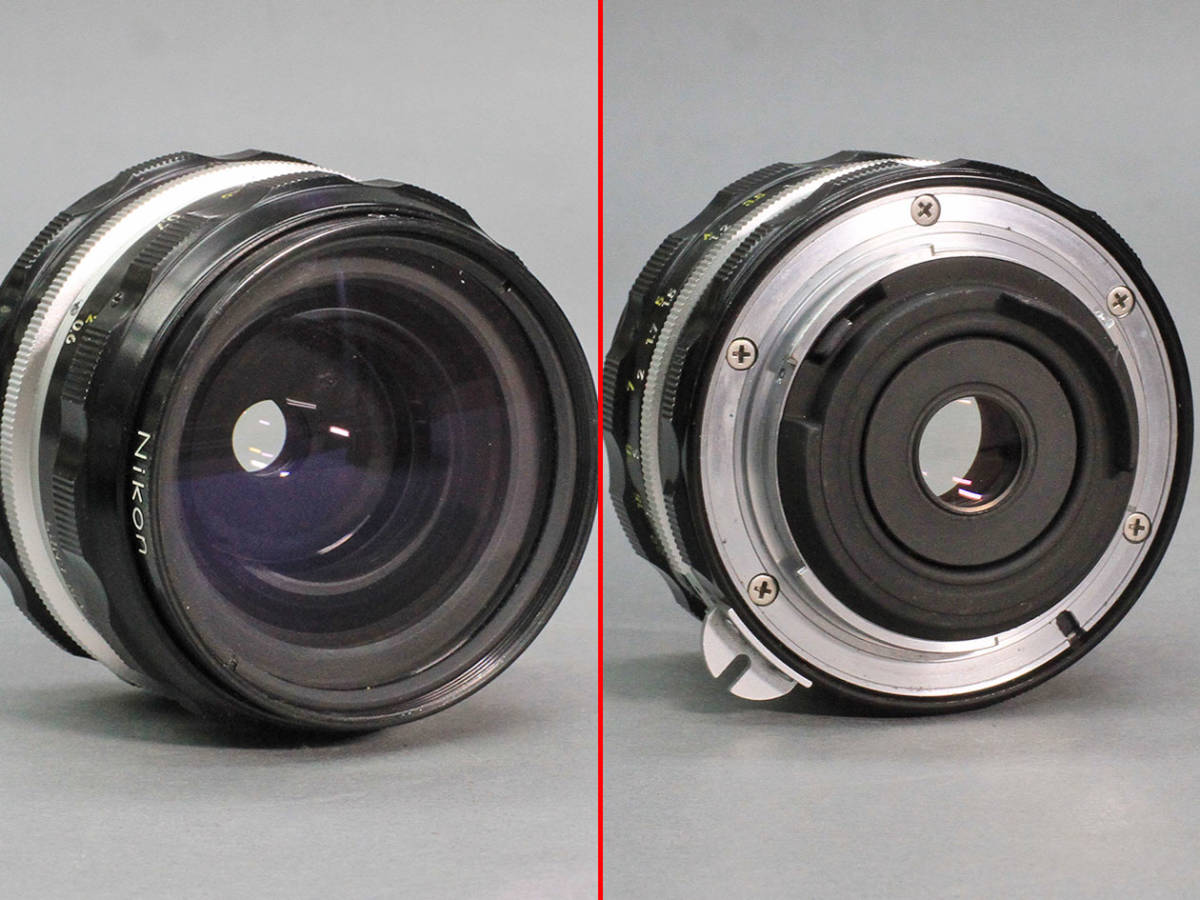 【09】 Nikon NIKKOR-H AUTO 28mm F:3.5 非Ai　MN-2フード付き