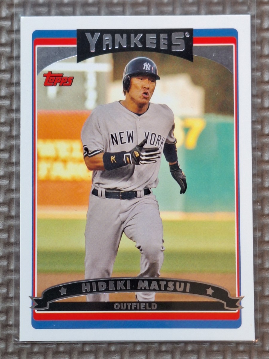 2006 Topps #346 HIDEKI MATSUI New York Yankees Yomiuri Giantsの画像1