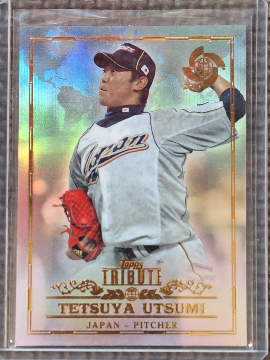 2013 Topps Tribute #89 TETSUYA UTSUMI WBC Japan Tokyo Yomiuri Giantsの画像1