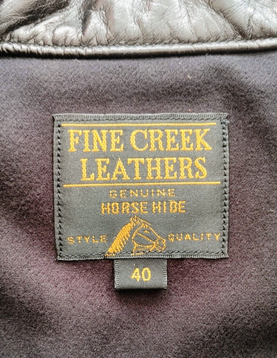 40 L 新品 未試着 FINE CREEK LEATHERS ファインクリーク 40 L 新品 未試着 FINE CREEK LEATHERS ファインクリーク
