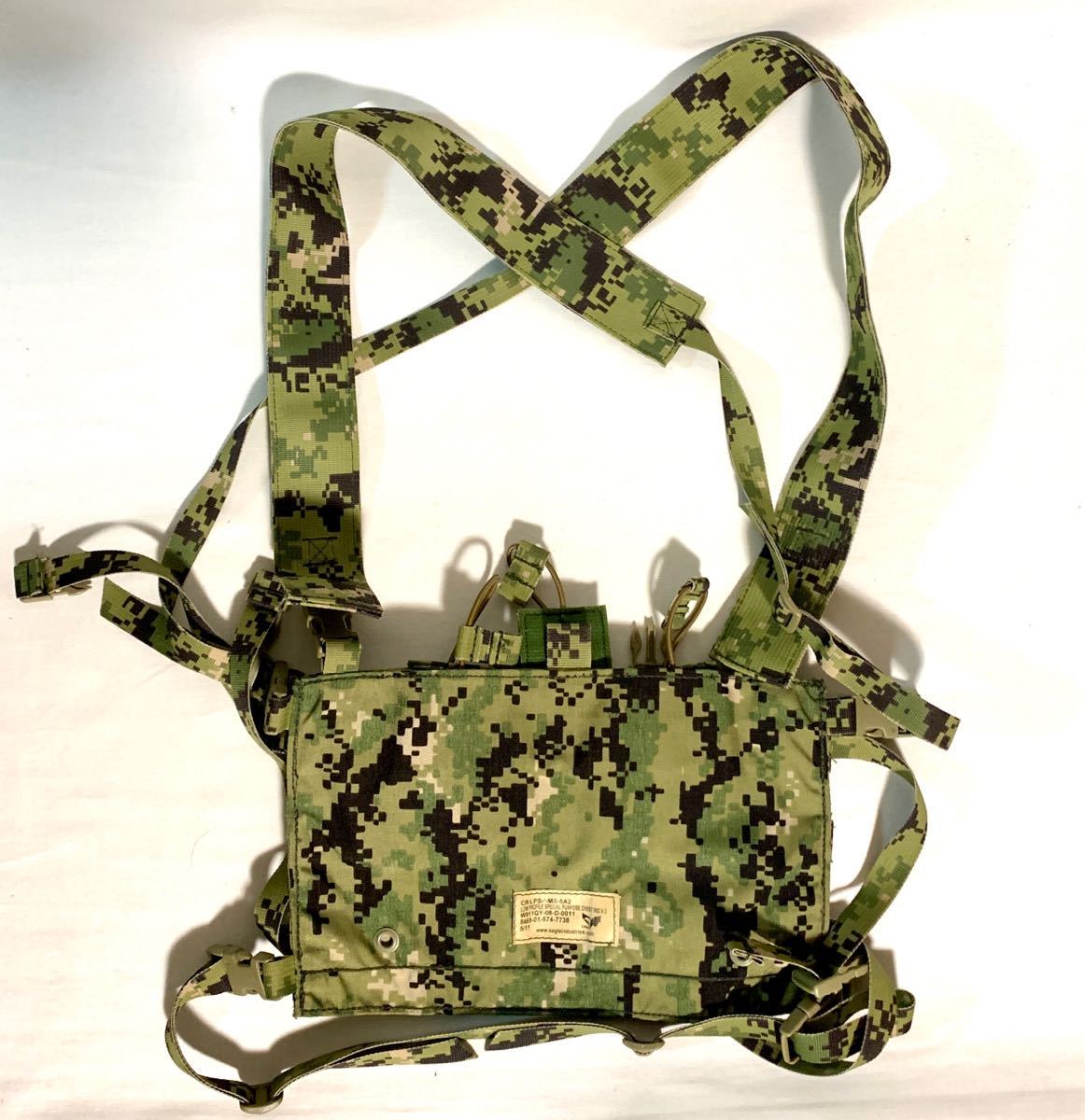 実物　デッドストック　未使用 Eagle Low Profile Special Purpose Chest Rig V2 LPSPC ロープロファイル チェストリグ AOR2 SEALS DEVGRU_画像2