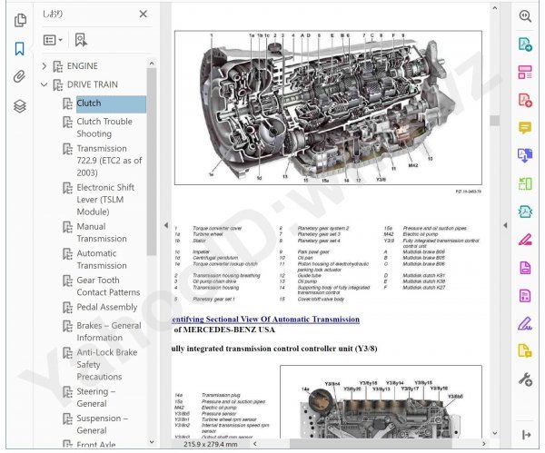 メルセデス・ベンツ SLK R172 ワークショップマニュアル 整備書 + 配線図_画像5