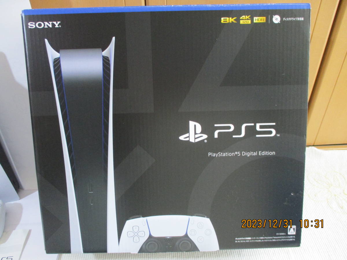 [USED]　SONY プレイステーション5 デジタルエディション　CFI-1200B PS5 PlayStation5 Digital Edition 最新型ではありません。