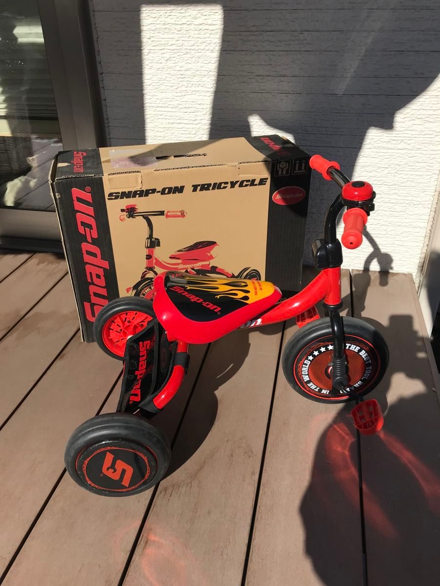 Snap-on Tricycle スナップオン 三輪車 エムアンドエム　箱あり