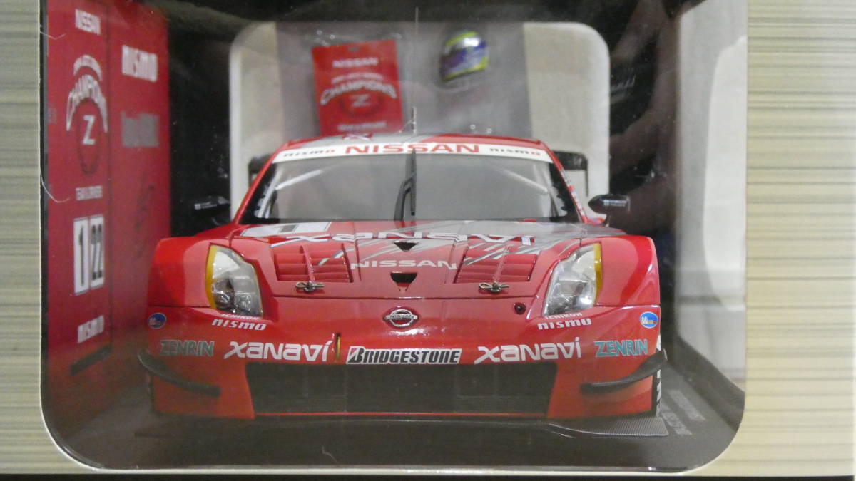 1/18 XANAVI NISMO Z 2004 JGTC GT500 ザナヴィ ニスモ 大阪オートメッセ 限定 500台_画像4