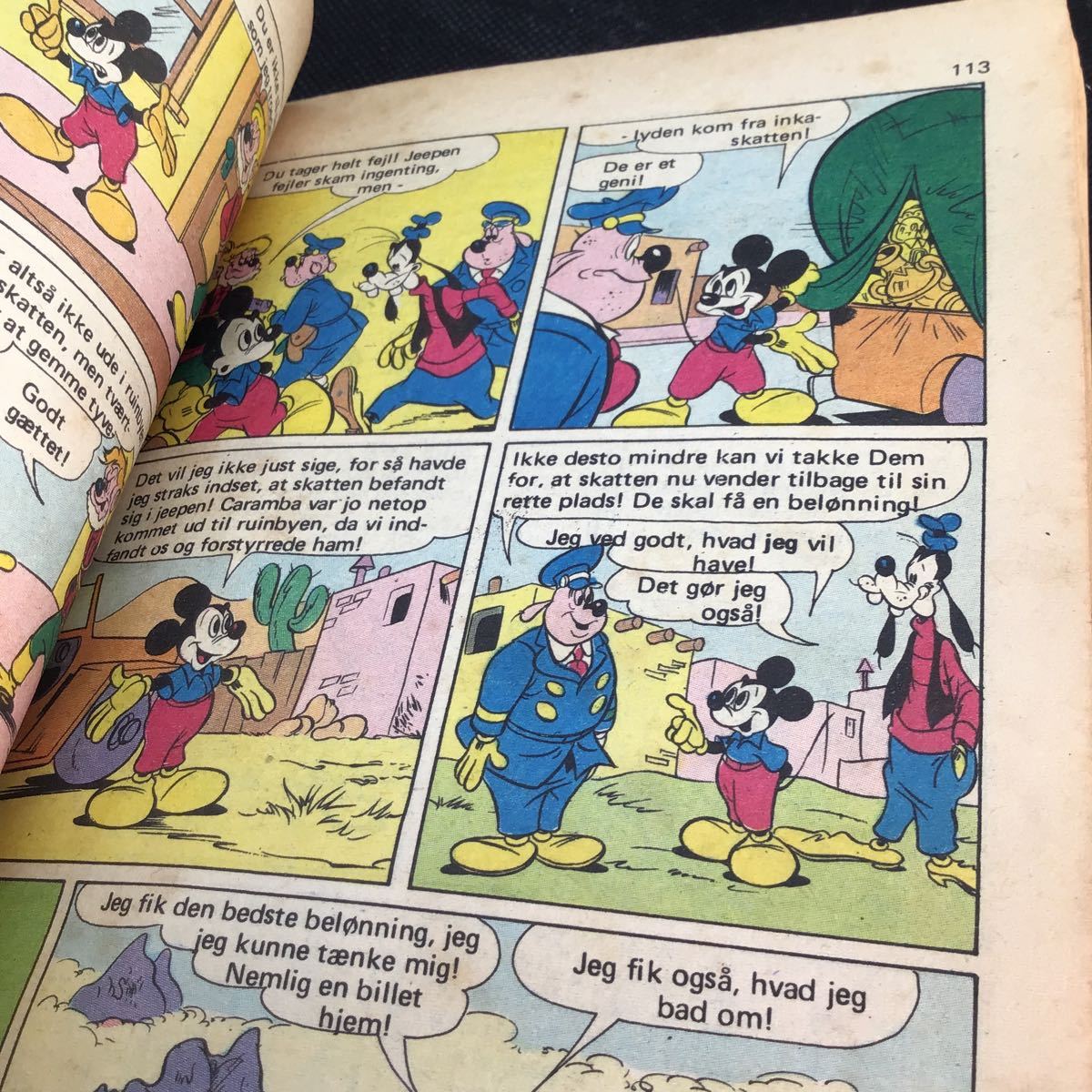 1970年代 ビンテージ comics 漫画 ミッキーマウス mickey 昭和レトロ コミックの画像9