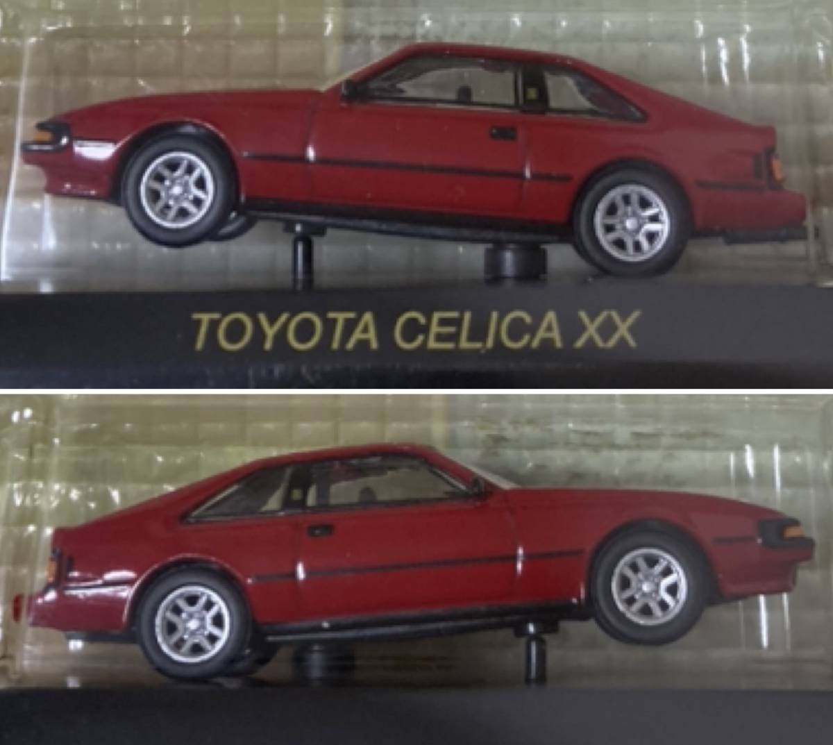 1C01★京商64★サークルKサンクス★トヨタ セリカXX TOYOTA CELICA XX 1983★赤RED★未使用★外箱シミ等あり_画像7